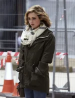 Stephanie Hyam Doctor Who S09 Green Jacket