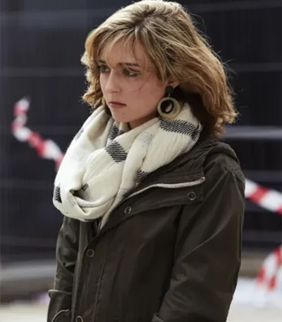 Stephanie Hyam Doctor Who S09 Green Jacket