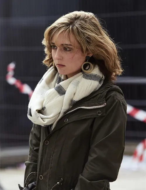 Stephanie Hyam Doctor Who S09 Green Jacket Stephanie Hyam Doctor Who S09 Green Jacket