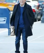 Steve Martin Only Murders in the Building Mid Length Black Coat