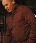 Steve Martin Only Murders in the Building S02 Red Wool Jacket