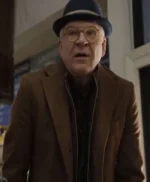 Steve Martin Only Murders in the Building S05 Brown Coat