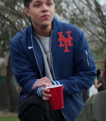 Stony Blyden Goosebumps S02 Blue Bomber Jacket