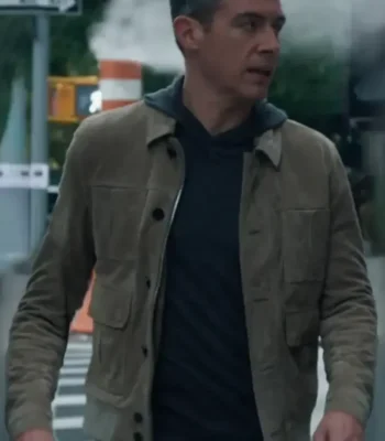 Stuart Scola FBI Brown Leather Jacket