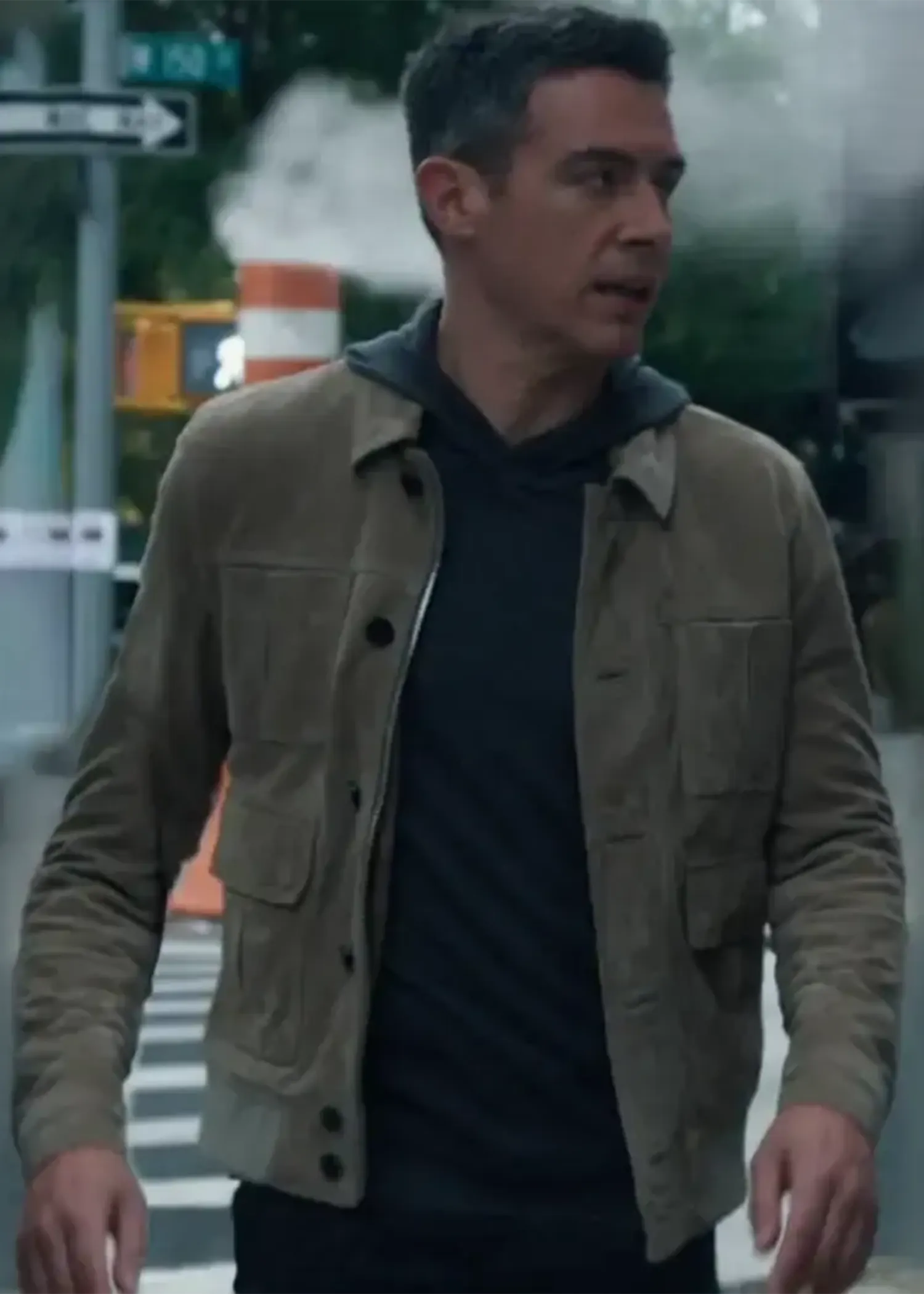 Stuart Scola FBI Brown Leather Jacket Stuart Scola FBI Brown Leather Jacket
