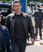 Stuart Scola FBI S07 Leather Bomber Jacket