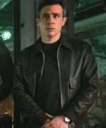 Stuart Scola FBI S07 Leather Bomber Jacket
