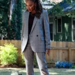 TV Series Found 2023 Gabi Mosely Grey Suit