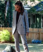 TV Series Found 2023 Gabi Mosely Grey Suit