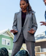 TV Series Found 2023 Gabi Mosely Grey Suit