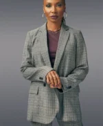 TV Series Found 2023 Gabi Mosely Grey Suit