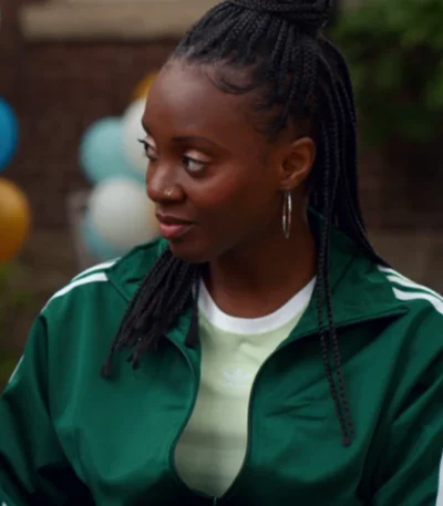Tameka Griffiths Ginny and Georgia S03 Green Jacket