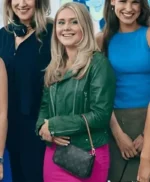Tea Stjärne Barracuda Queens Green Leather Jacket