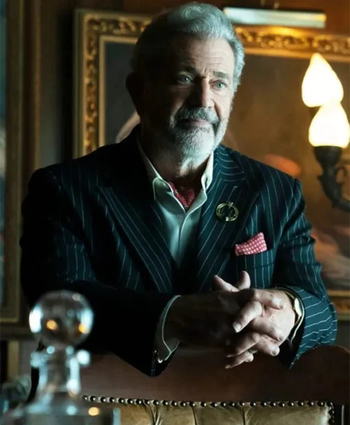 The Continental: From the World of John Wick Mel Gibson Blazer The Continental: From the World of John Wick Mel Gibson Blazer