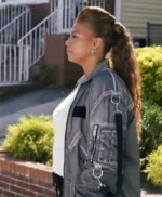 Emily in Paris S2 E10 Julien Printed Green Jacket