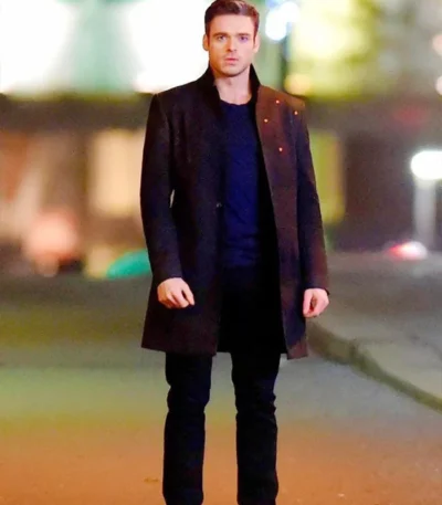 The Eternals Ikaris Mid Length Black Coat