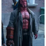 The Golden Army Hellboy Trench Leather Coat