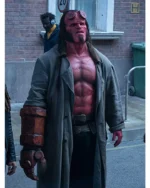 The Golden Army Hellboy Trench Leather Coat