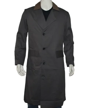 The Golden Army Hellboy Trench Leather Coat