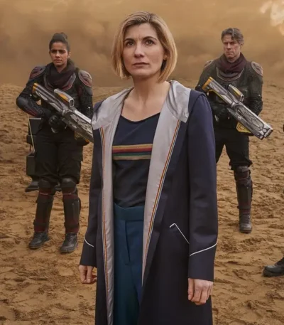 Thirteenth Doctor S13 Grey Long Coat