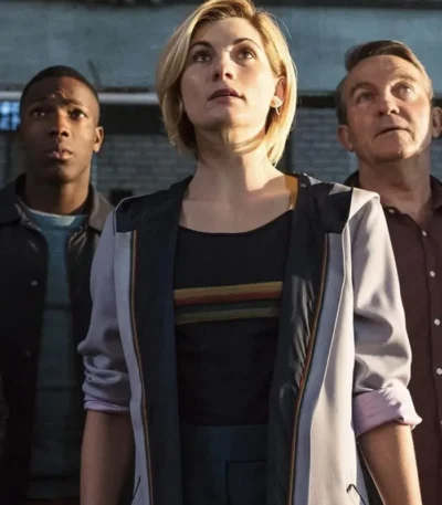 Thirteenth Doctor S13 Grey Long Coat