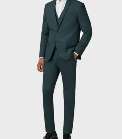 Thomas Ellis Lucifer Morningstar Green Suit