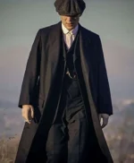 Thomas Shelby Peaky Blinders Black Trench Coat
