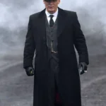 Thomas Shelby Peaky Blinders Black Trench Coat