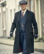 Thomas Shelby Peaky Blinders Black Trench Coat