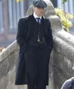Thomas Shelby Peaky Blinders Black Trench Coat