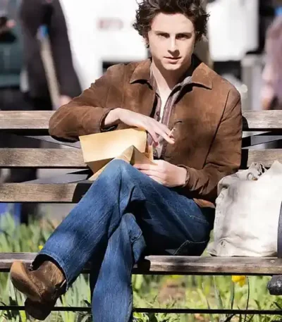 Timothee Chalamet A Complete Unknown Suede Jacket