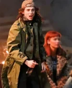 Timothee Chalamet Don’t Look Up Yule Long Coat