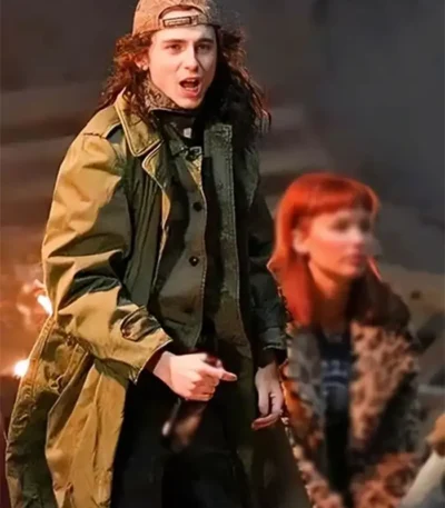 Timothee Chalamet Don’t Look Up Yule Long Coat