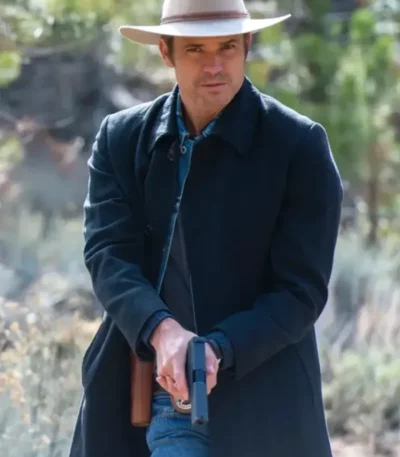 Timothy Olyphant Justified Long Coat