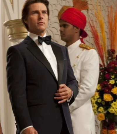 Tom Cruise Mission Impossible 04 Black Tuxedo Coat