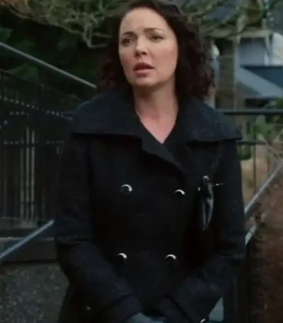 Tully Hart Firefly Lane Black Cotton Coat