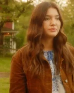 Tully Hart Firefly Lane Brown Cotton Jacket