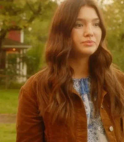 Tully Hart Firefly Lane Brown Cotton Jacket