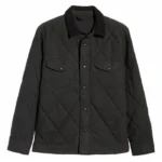 Tyler Locke and Key S2 E10 Black Quilted Jacket