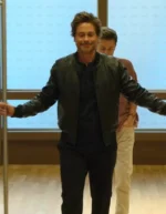 Unstable 2023 Rob Lowe Black Bomber Jacket