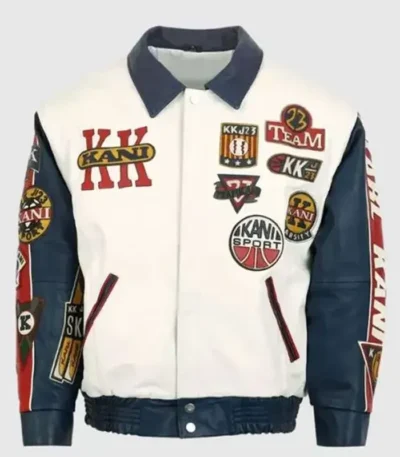 One Piece Usopp Leather Patch Jacket
