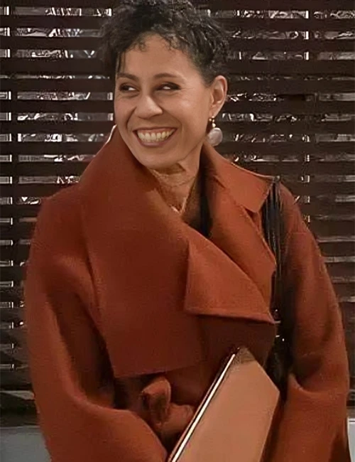 Vernee Watson General Hospital Brown Coat Vernee Watson General Hospital Brown Coat