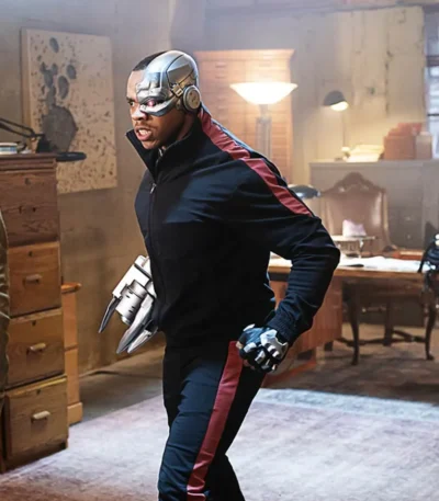 Victor Stone Doom Patrol Black Tracksuit
