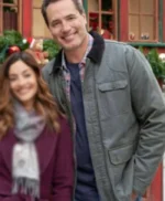 Victor Webster Mystery on Mistletoe Lane 2023 Cotton Jacket