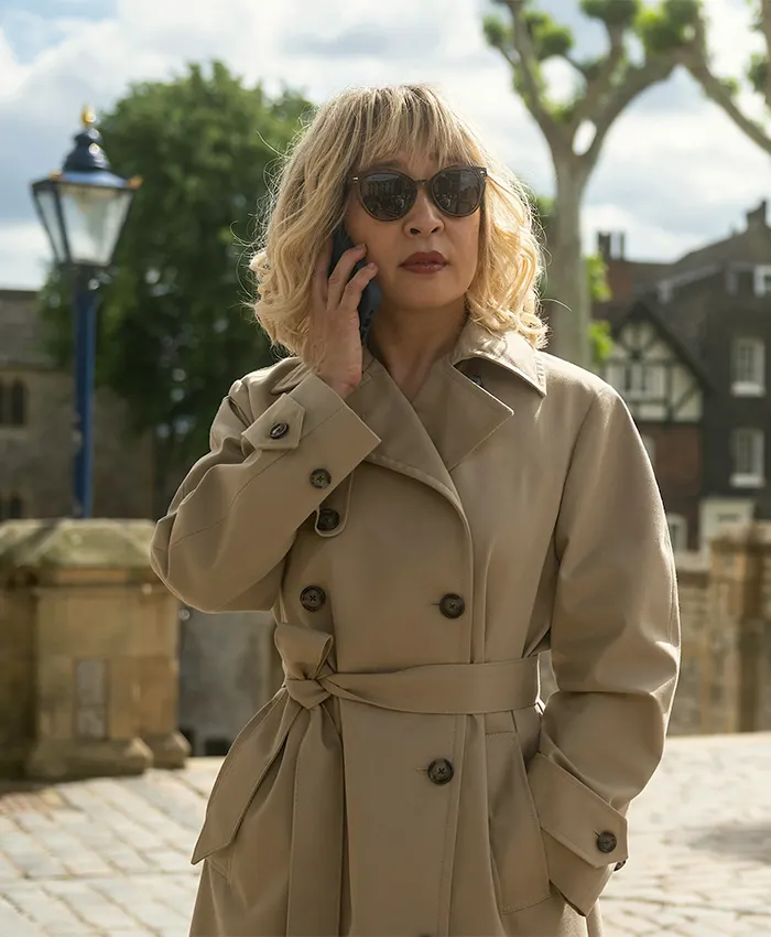 Villanelle Killing Eve Jodie Marie Comer Trench Coat Villanelle Killing Eve Jodie Marie Comer Trench Coat