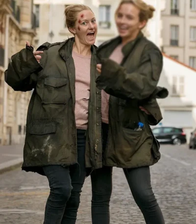 Villanelle Killing Eve Season 02 Jodie Comer Black Coat