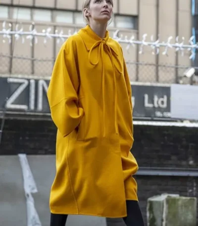 Villanelle Killing Eve Season 03 Yellow Long Coat