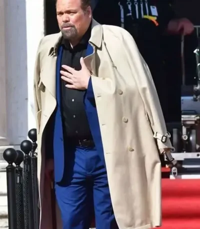 Vincent D’Onofrio Lift 2024 Beige Trench Coat