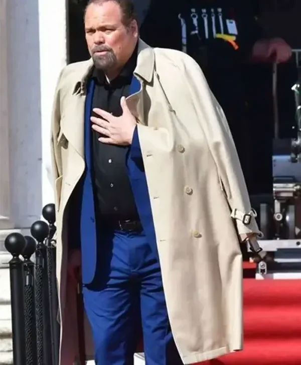 Vincent D’Onofrio Lift 2024 Beige Trench Coat