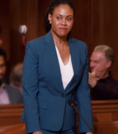 Vinessa Antoine Ginny and Georgia S03 Blue Blazer